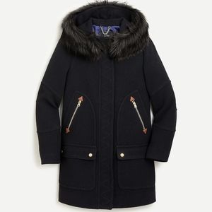 🆕 J Crew Chateau Parka Italian Stadium Wool